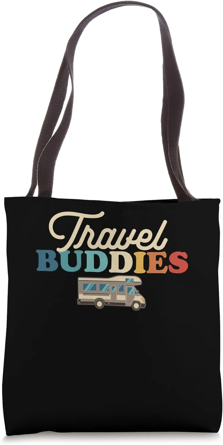 Travel Buddies Trip Wanderlust World Traveler Travel Buddy Tote Bag
