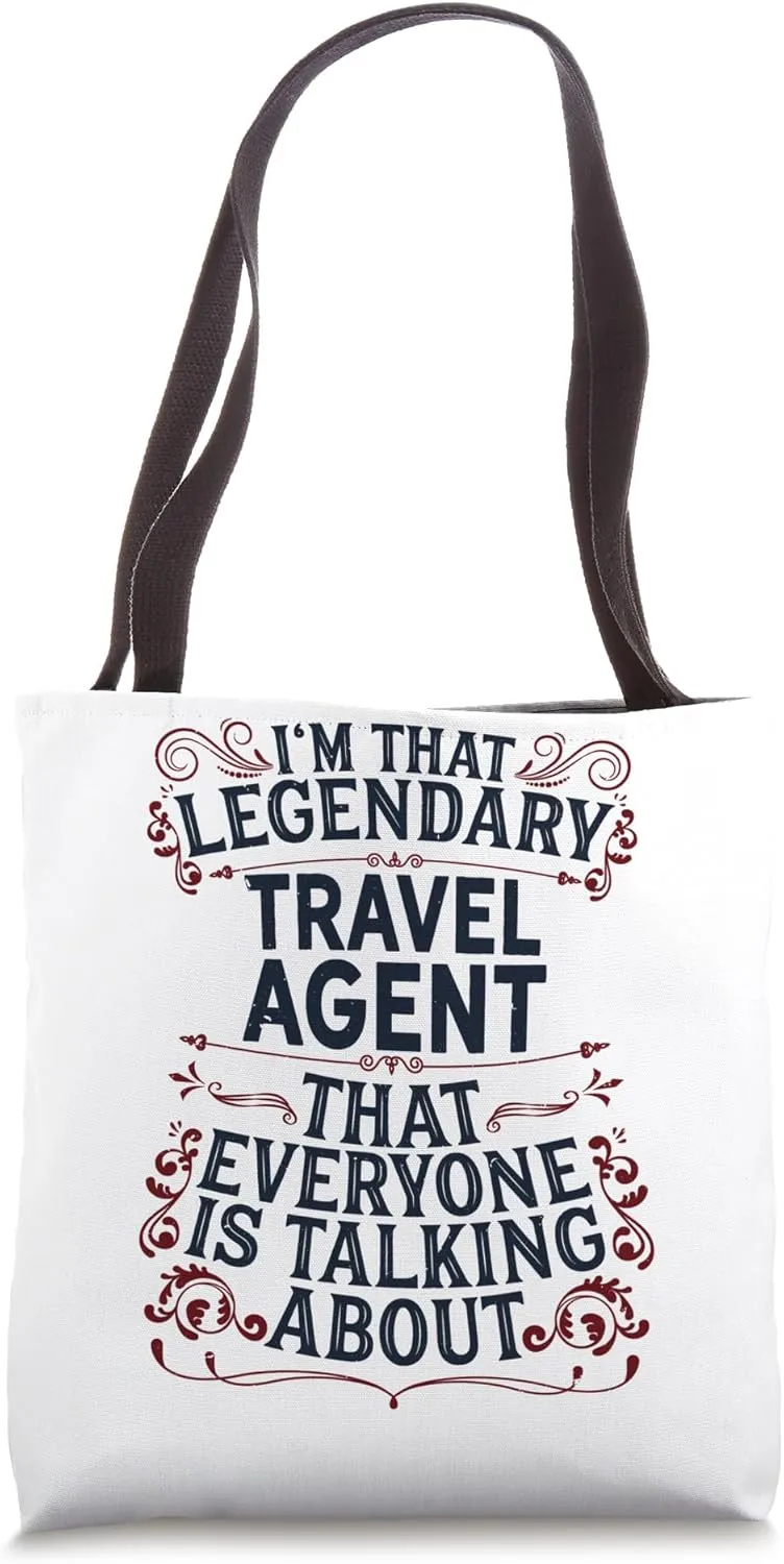 Travel Guide Traveling - Legendary Travel Agent Tote Bag