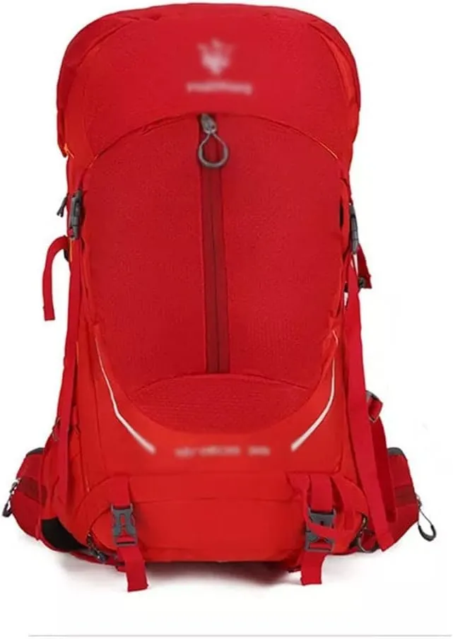 Travel Sports Backpack Camping Bag Multi Pocket Outdoor Bag 40L Hiking Backpack (D,As the picture shows)