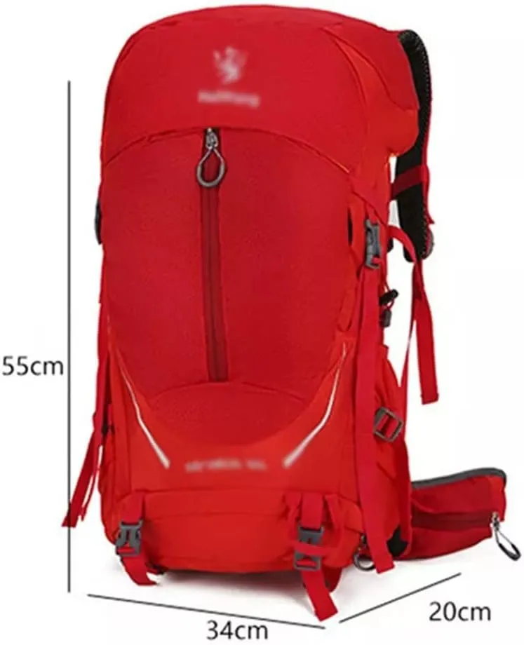 Travel Sports Backpack Camping Bag Multi Pocket Outdoor Bag 40L Hiking Backpack(C)