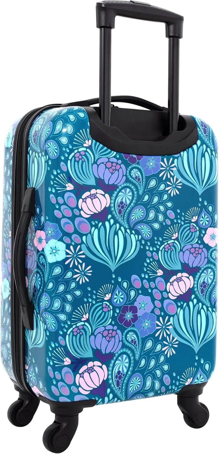 Travelers Club Bella Caronia 3 Piece or 20" Carry-On Voguish Luggage Set, Desert Pattern
