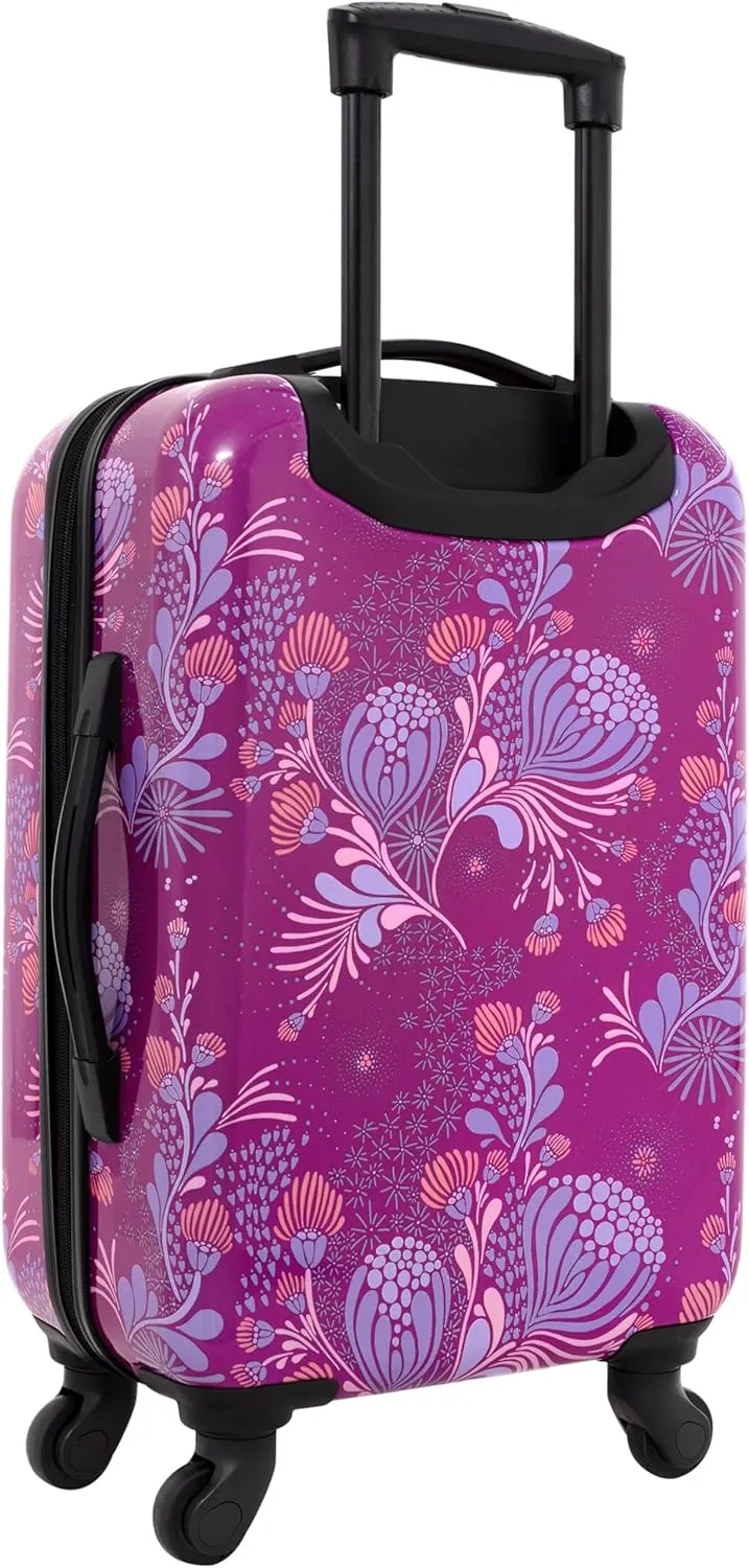 Travelers Club Bella Caronia 3 Piece or 20" Carry-On Voguish Luggage Set, Style Flora