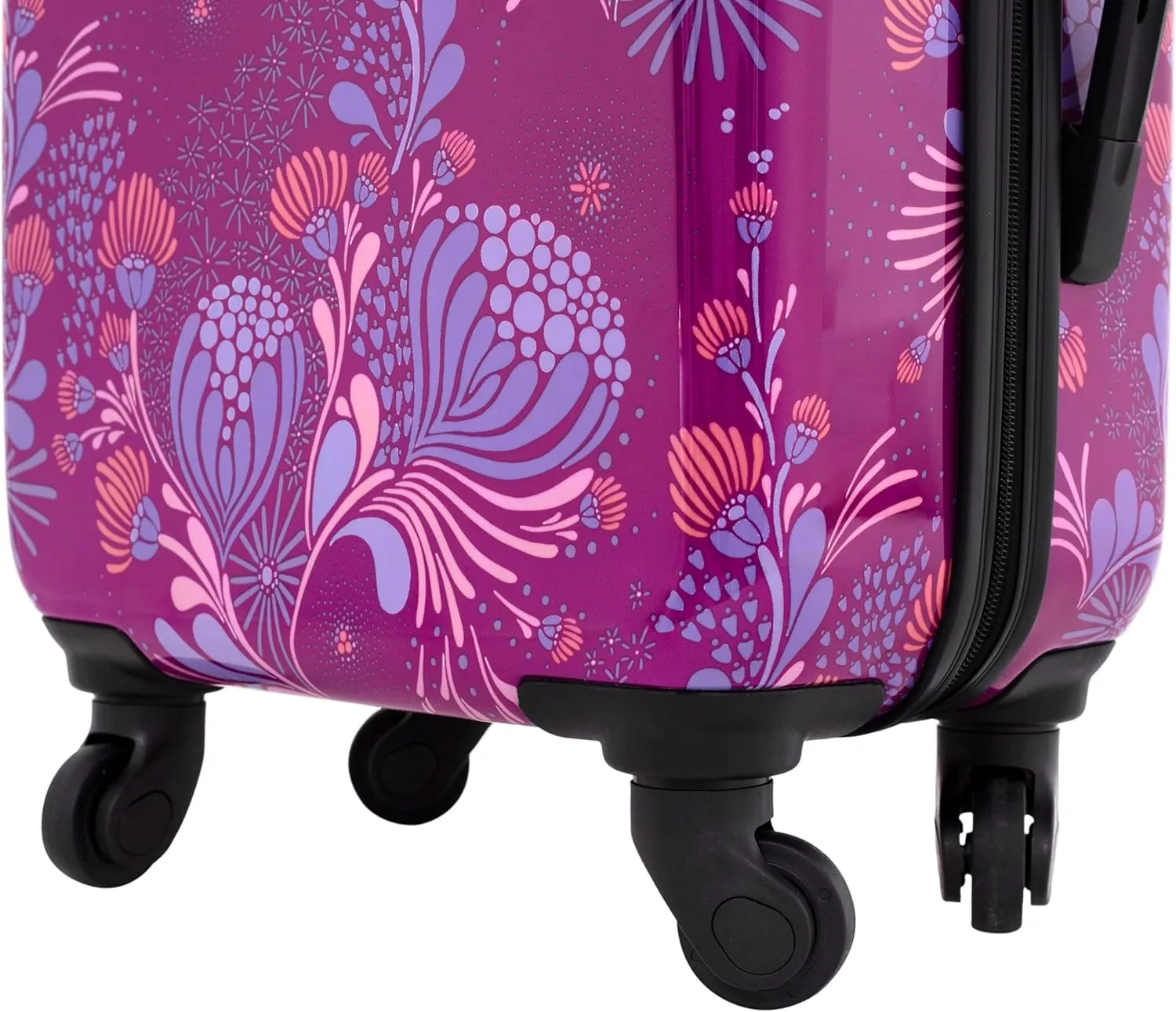Travelers Club Bella Caronia 3 Piece or 20" Carry-On Voguish Luggage Set, Style Flora