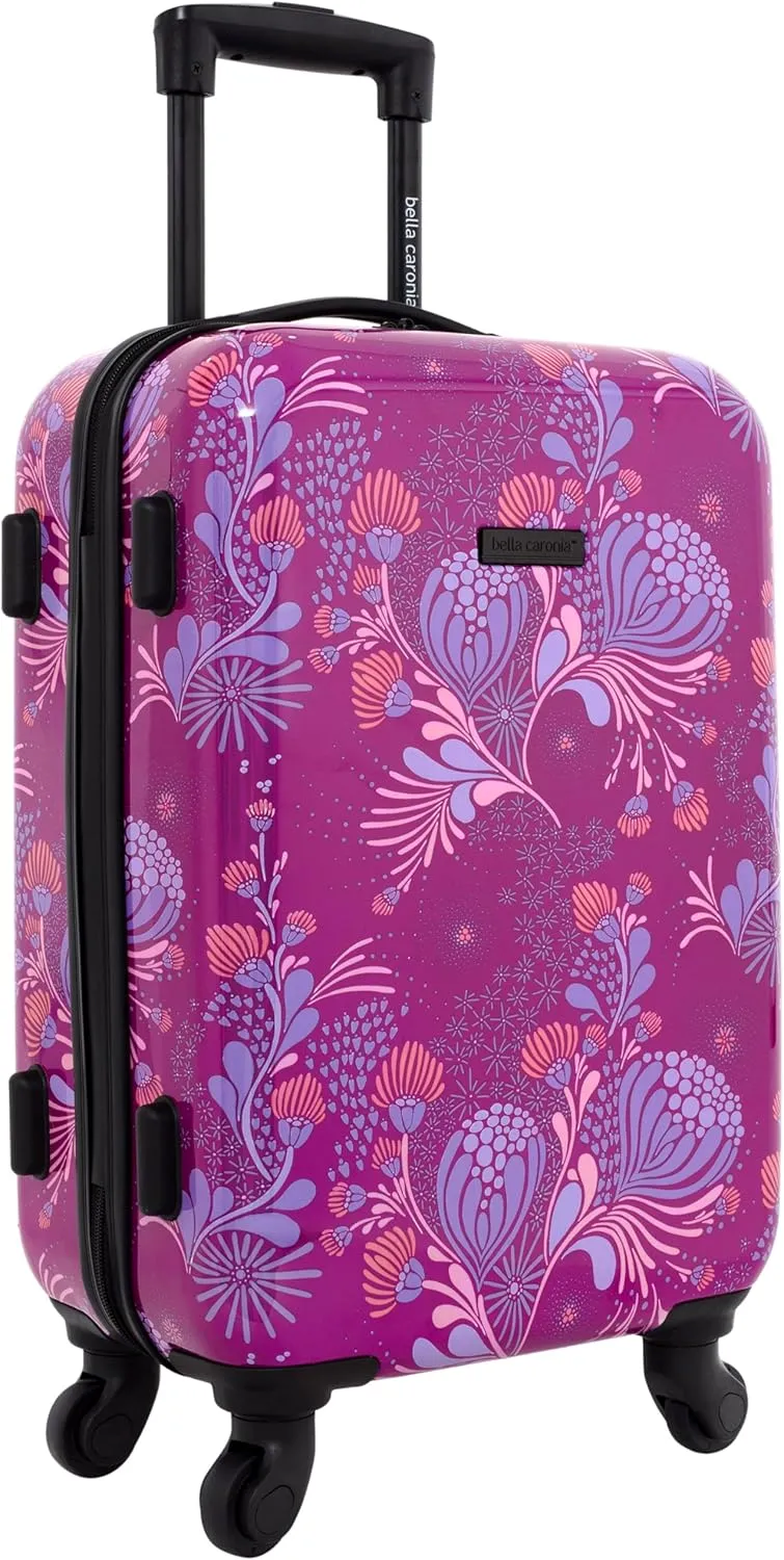 Travelers Club Bella Caronia 3 Piece or 20" Carry-On Voguish Luggage Set, Style Flora