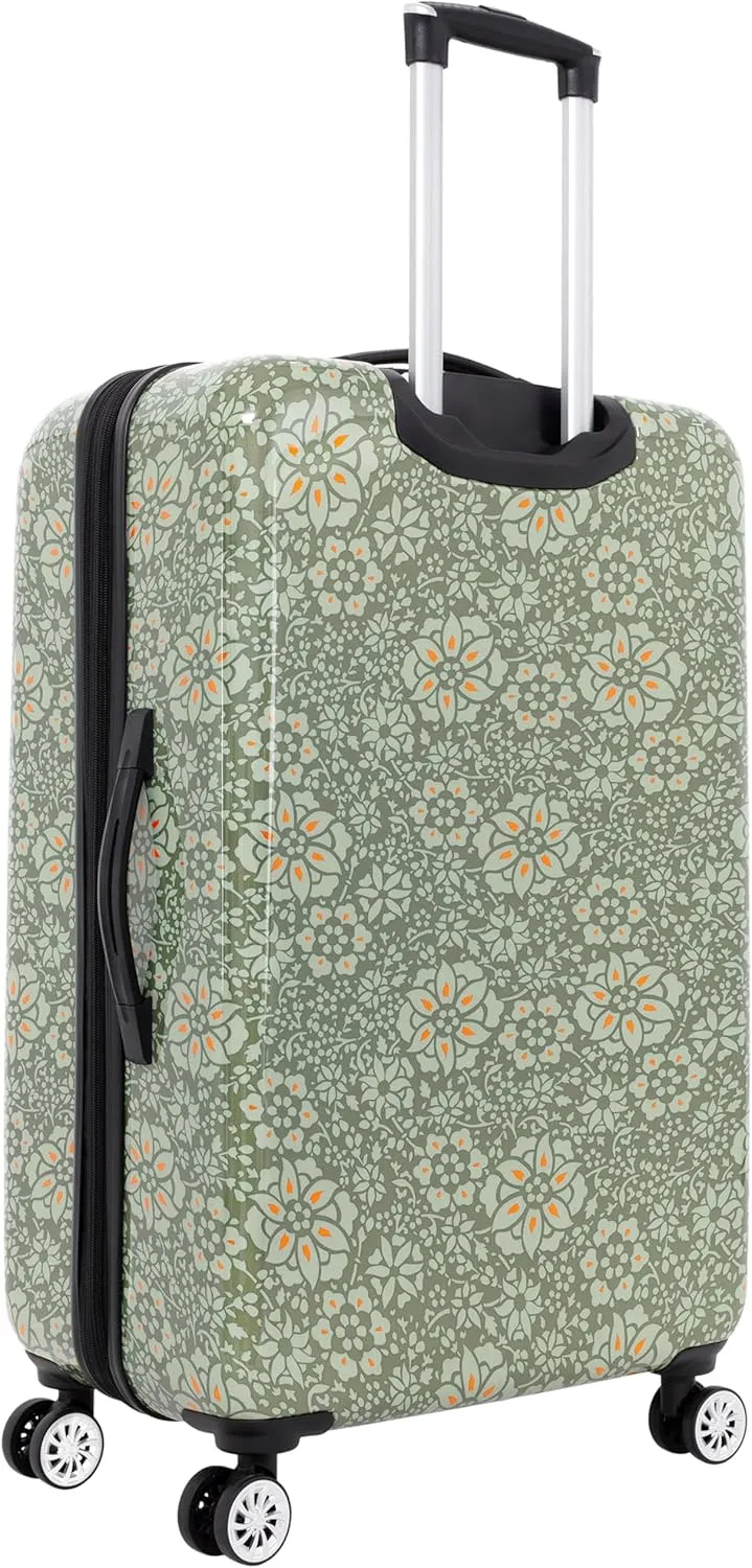 Travelers Club Bella Caronia Deluxe 20", 7 Luggage & Travel Accessories, Jamila, 3 Piece Set
