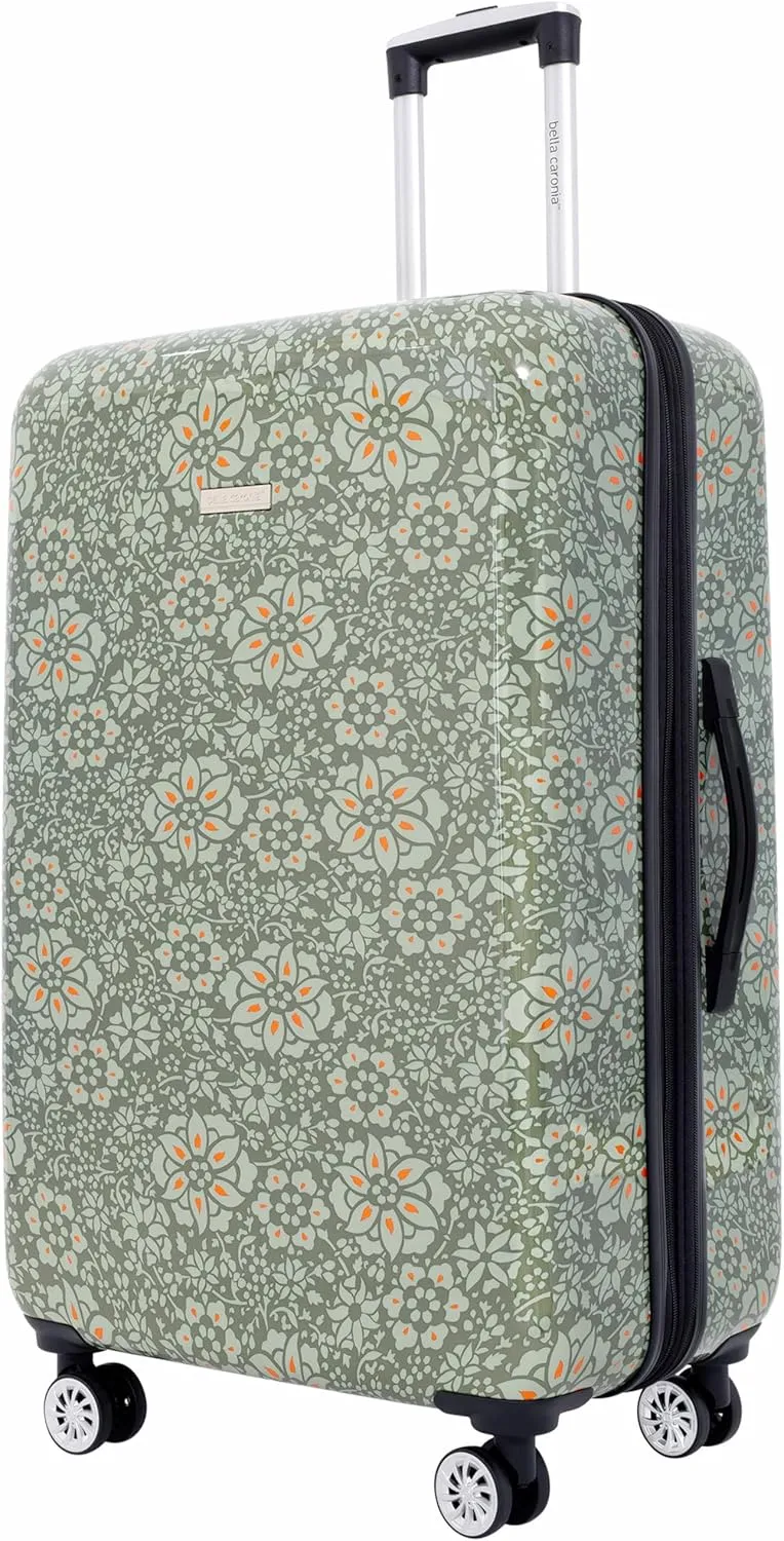Travelers Club Bella Caronia Deluxe 20", 7 Luggage & Travel Accessories, Jamila, 3 Piece Set