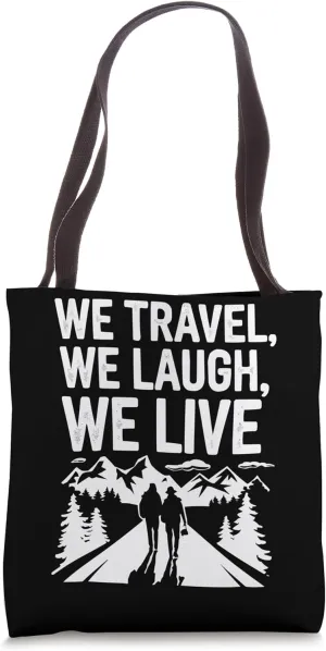 Traveling Travel Partner Vacationing Tourist Spot Tote Bag