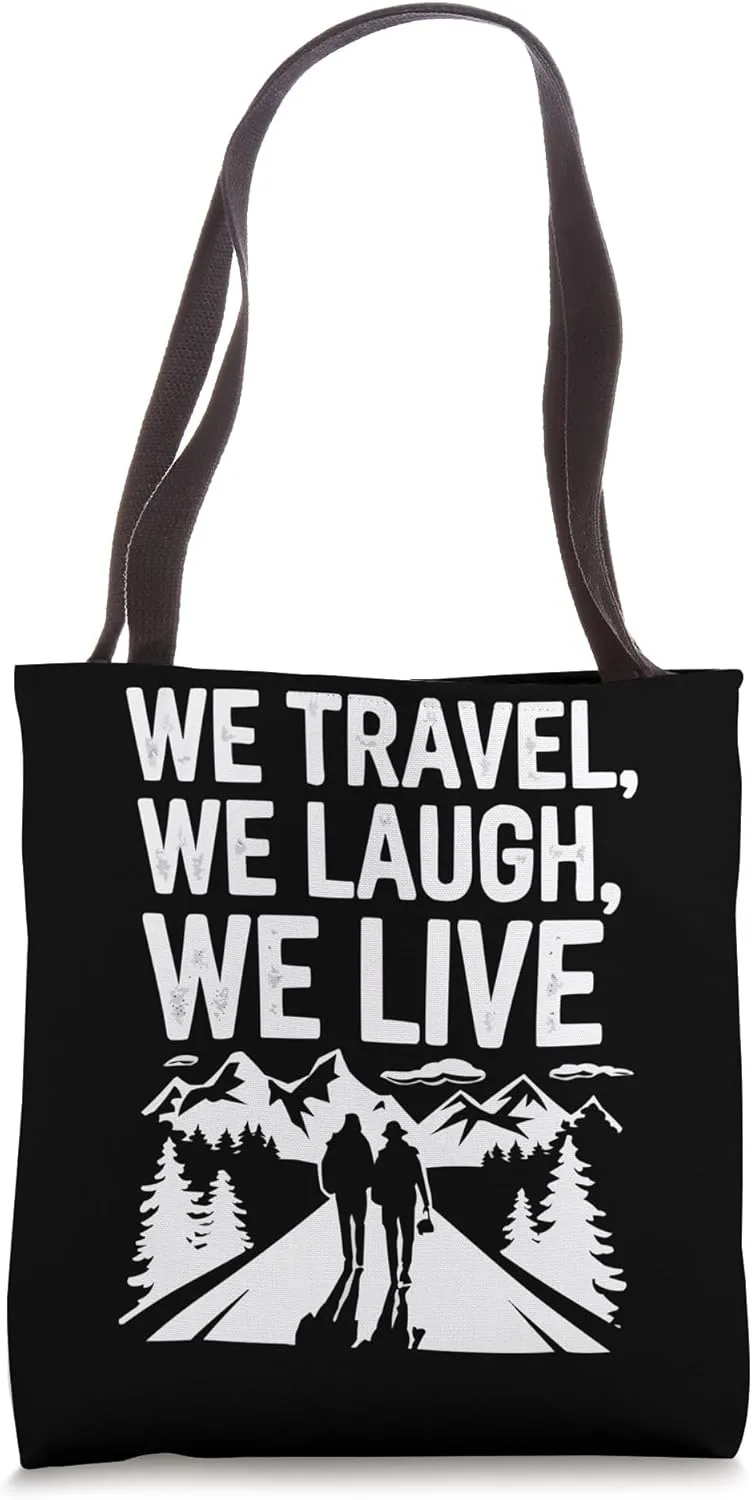 Traveling Travel Partner Vacationing Tourist Spot Tote Bag
