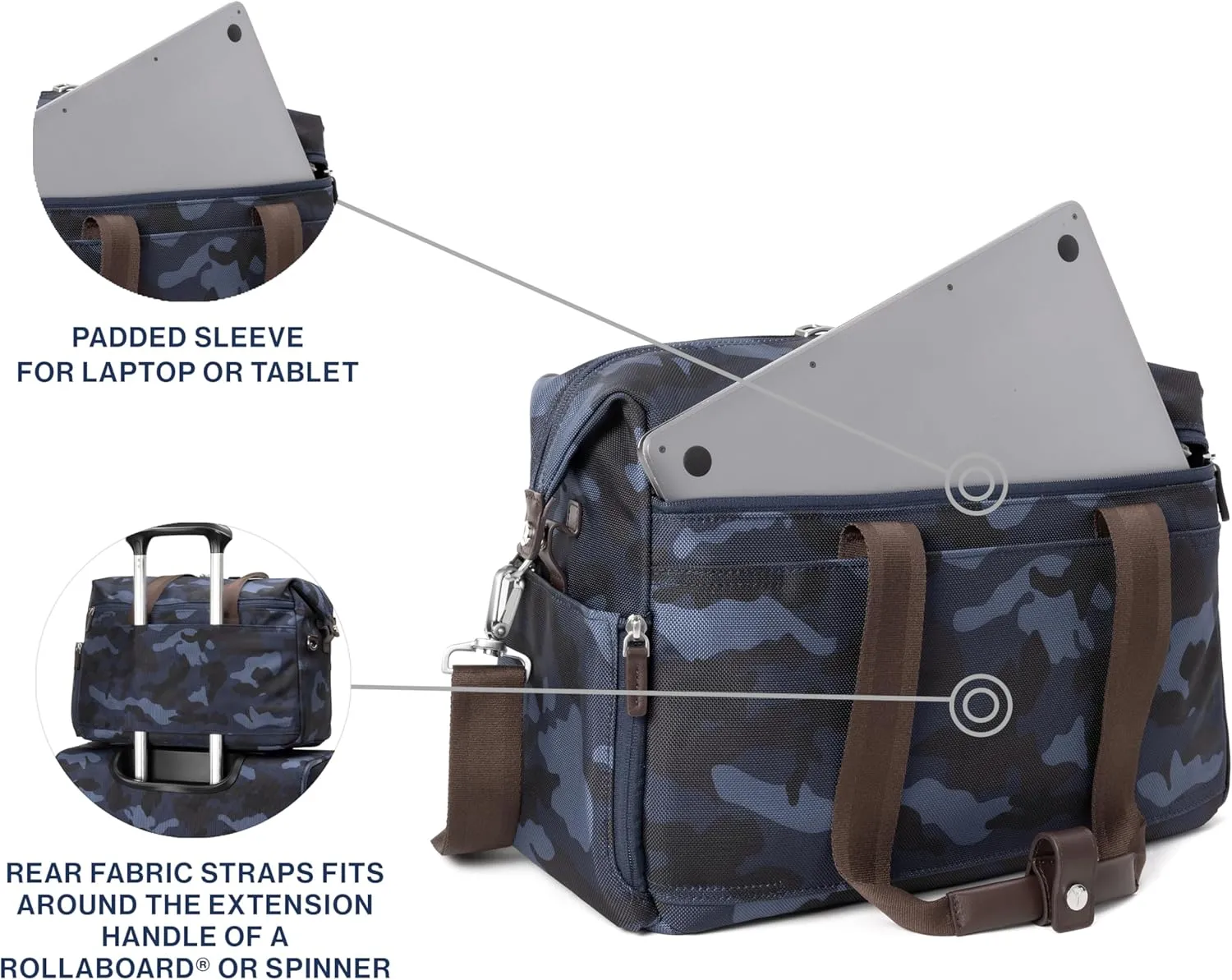 Travelpro Platinum Elite Carry on Soft Travel Underseat Tote Bag