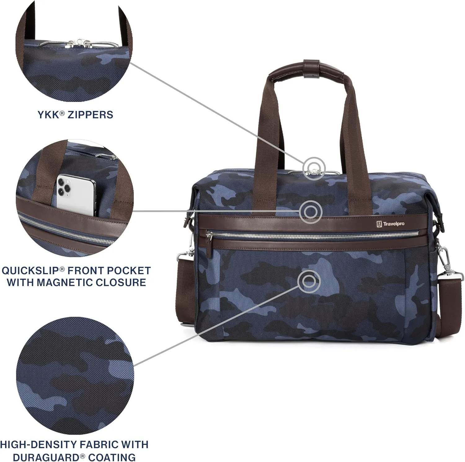 Travelpro Platinum Elite Carry on Soft Travel Underseat Tote Bag