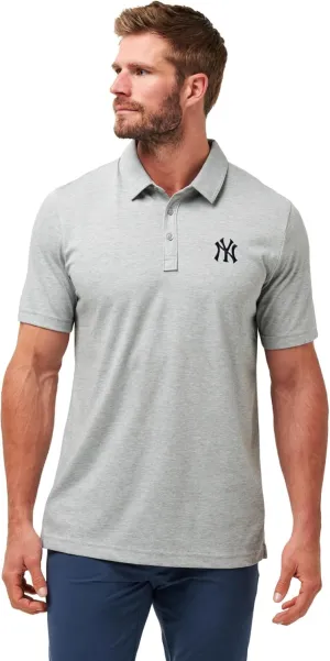 TravisMathew Men's New York Yankees The Zinna Polo