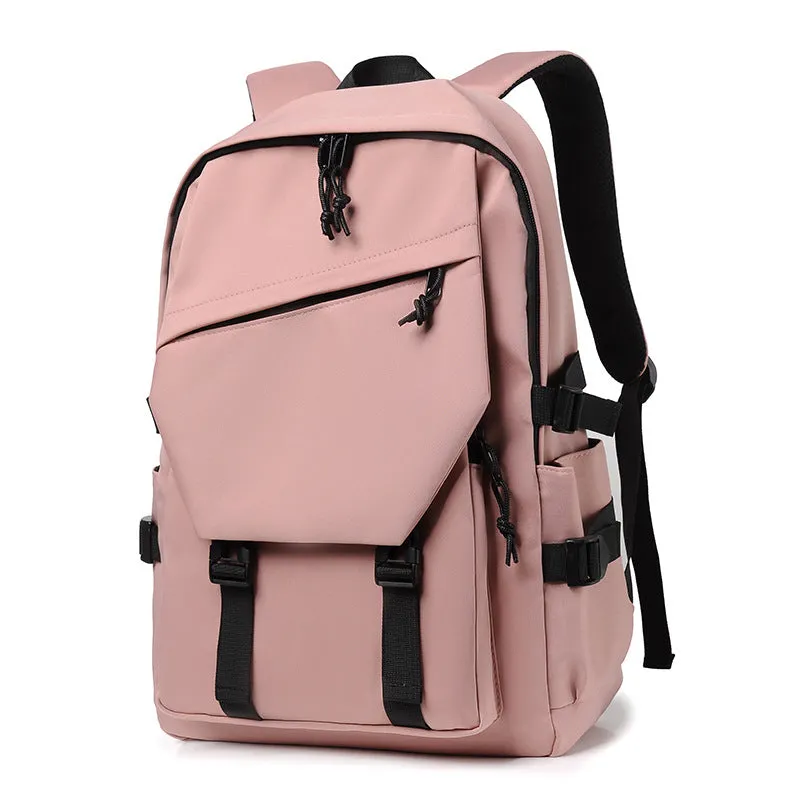 Trendy Simple Couple College Fashion Large Bags