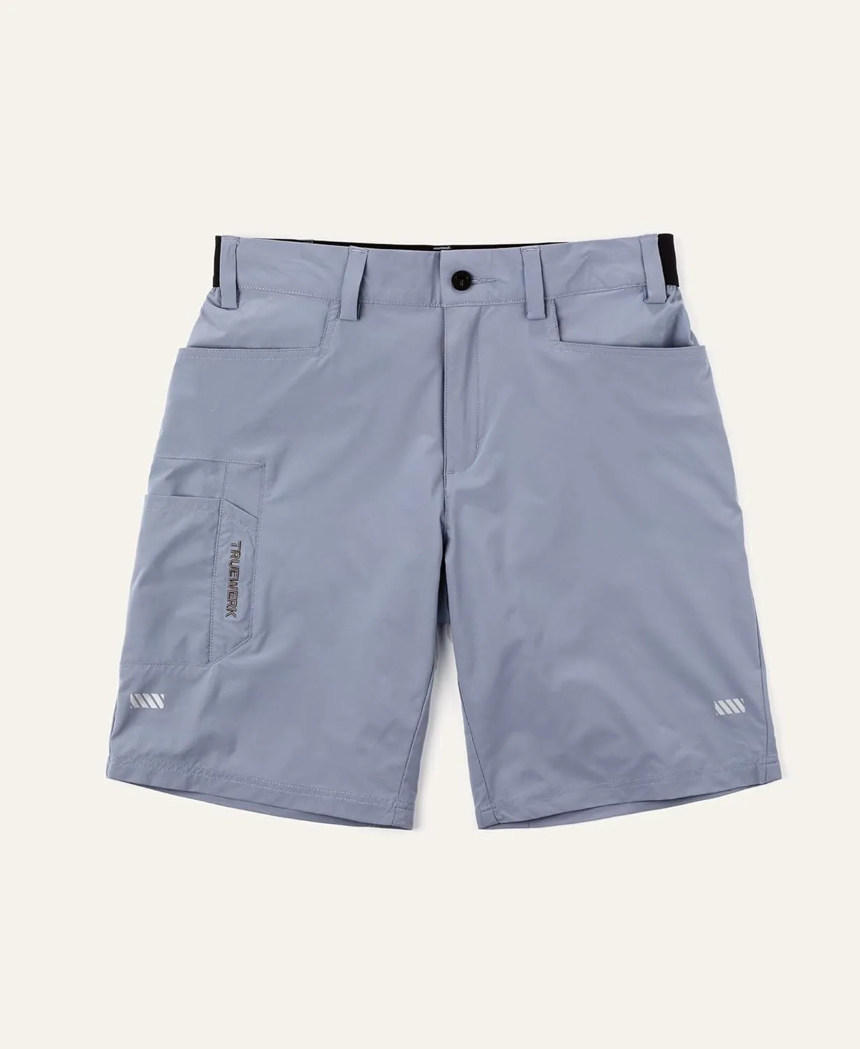 TRUEWERK Men's Workwear Cloud Shorts - Men's Workwear Shorts, Breathable, Moisture Wicking, Technical Work Utility Shorts