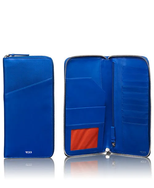 TUMI Prism Travel Leather Wallet