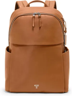 TUMI Women's Raina Backpack, Caramel, Tan, One size