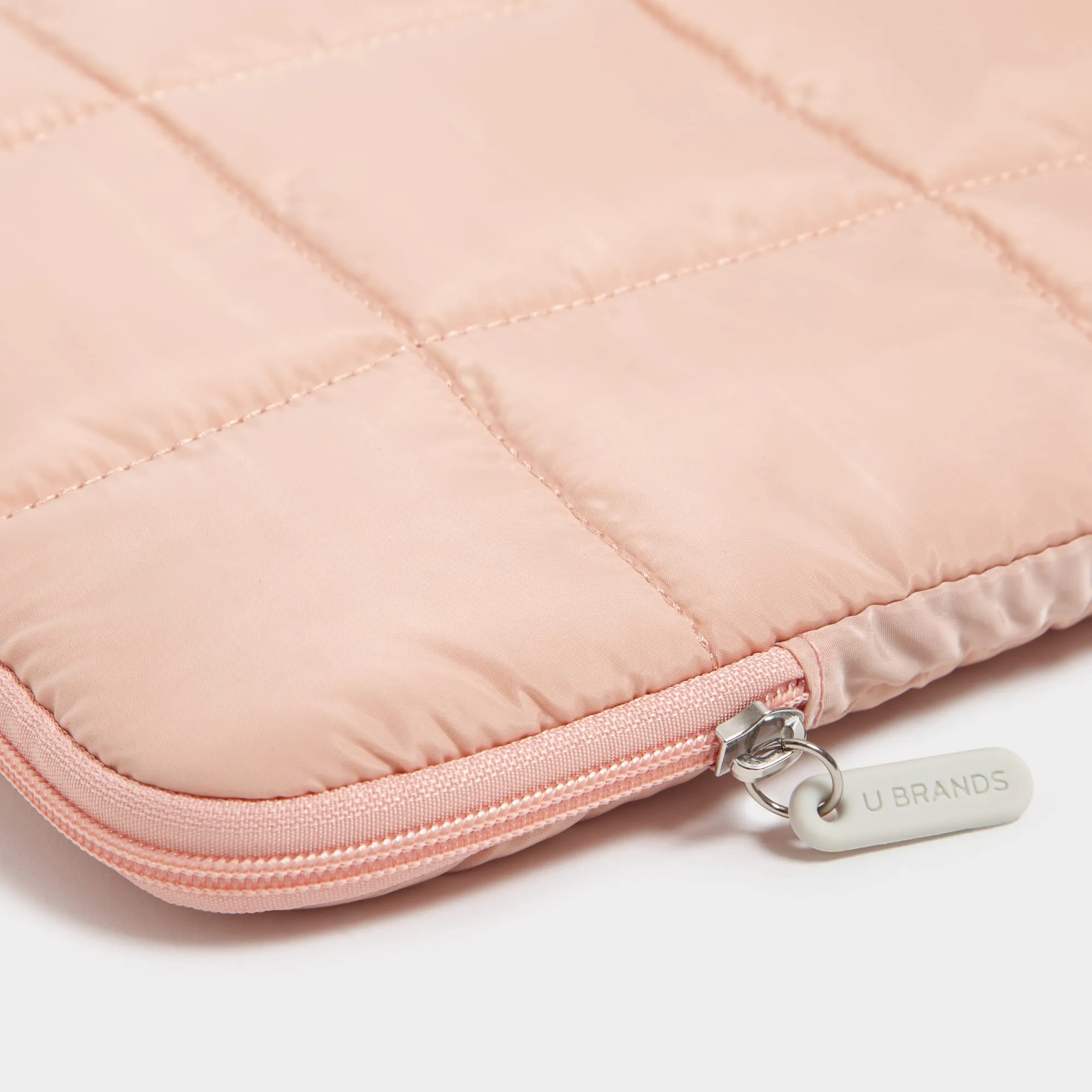 U Brands The Puffer - Dusty Rose  Laptop Sleeve, 14 in