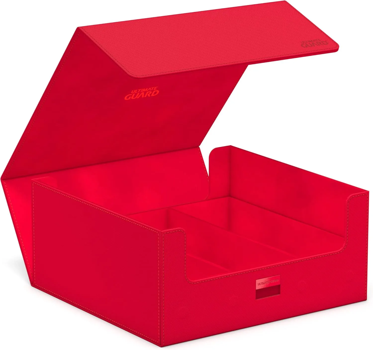 Ultimate Guard Treasurehive 90 , Magnetic Case for 90 Magnetic Card Cases (35pt) or Over 370  Toploaders, Red, Magnetic Closure & Snaplock Mechanism…