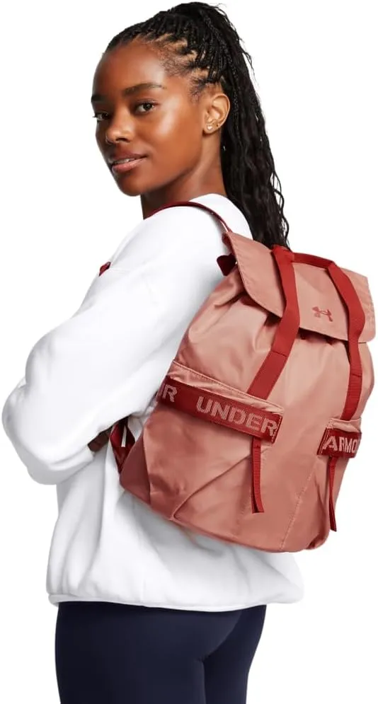 Under Armour Women's Favorite Backpack, (696) Canyon Pink / / Earthen Orange, One Size Fits Most