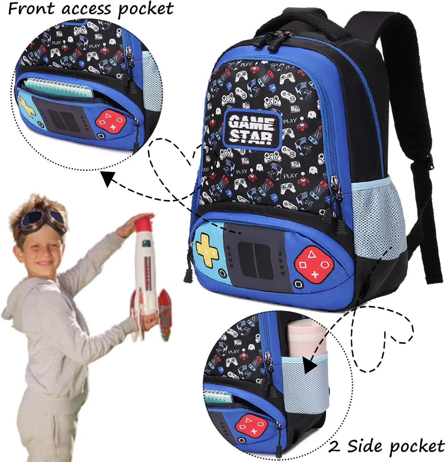 Unicorn Backpack for Girls School Backpack for Girls Unicorn Bookbag School Bag Set for Elementary Back to School