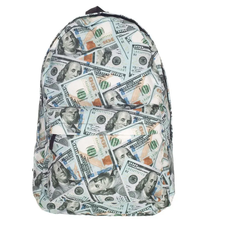 Unisex Printing Backpack