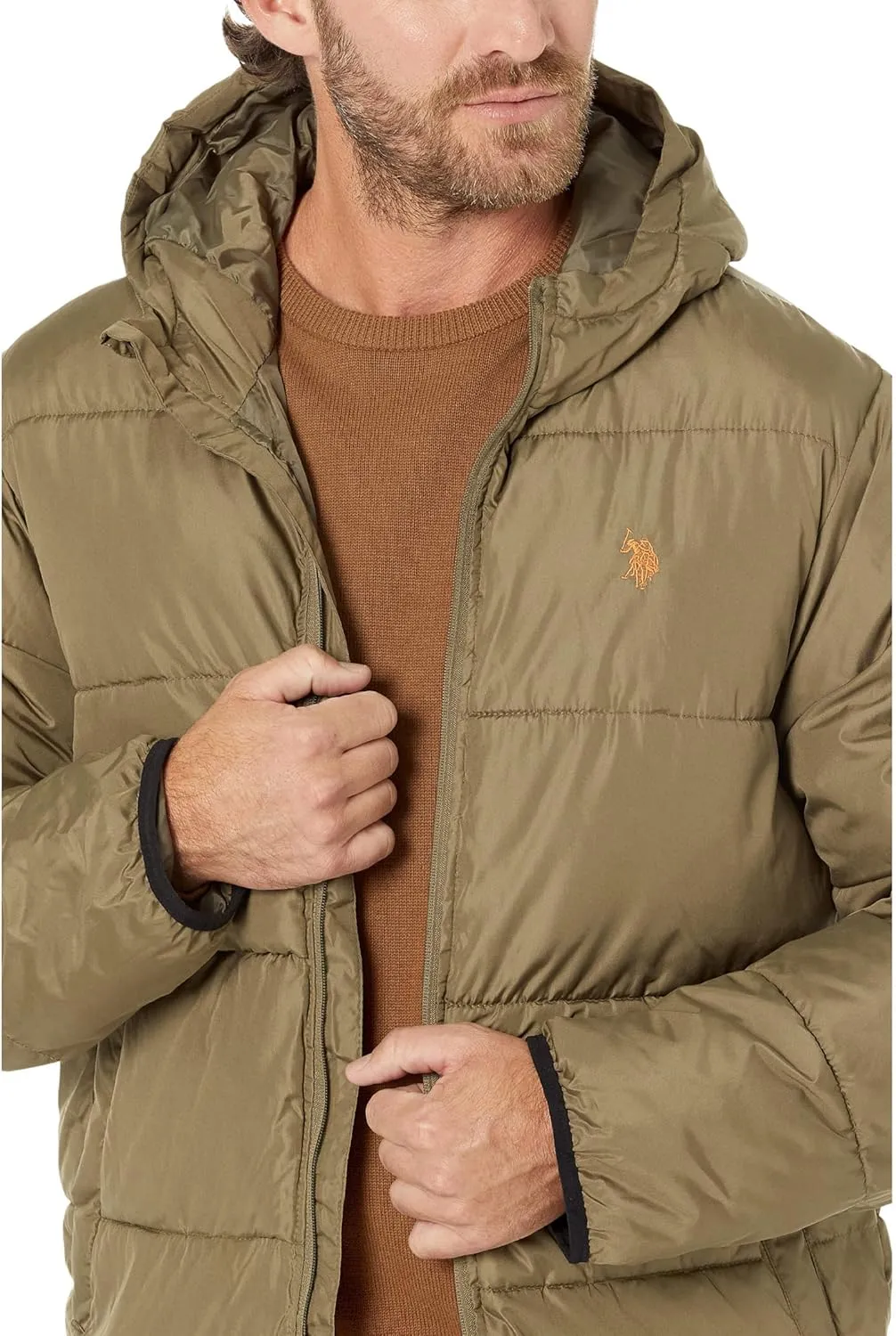 U.S. Polo Assn. Rolled Padded Puffer