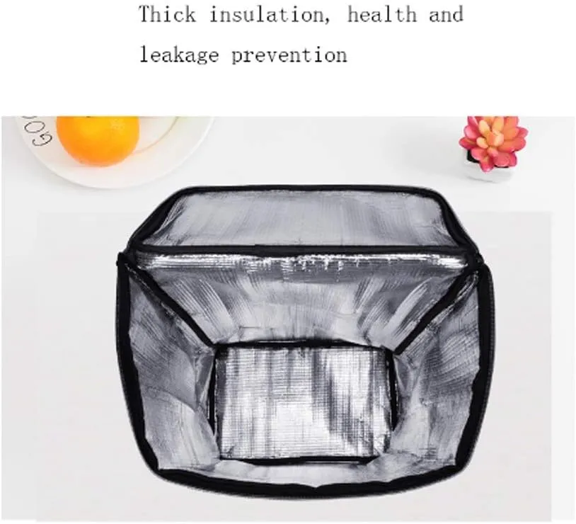 Utility Shopping Cart Aluminum Foil Tin Insulation Trolley Bag Handbag Shopping Bag Wheels Woman Elder Folding Shopping Cart Portable Grocery Cart to Save Space (Color : F)