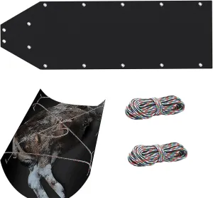 Utility Sled - Deer Sled Game Hauler | Deer Drag Sled, Ice Fishing Snow Sled for Hauling Gear, Wear Resistant Ice Fishing Snow Sled with Rope for Hauling Deer Hunting, Firewood, Hunting