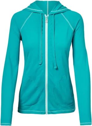 UV SKINZ Womens Hooded Water Jacket-