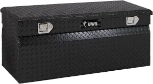 UWS TBC-60-BLK Gloss Black Aluminum 60" Utility Chest Box