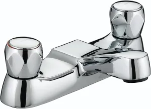 VAC BF C MT Club Bath Filler with Metal Heads - Chrome Plated