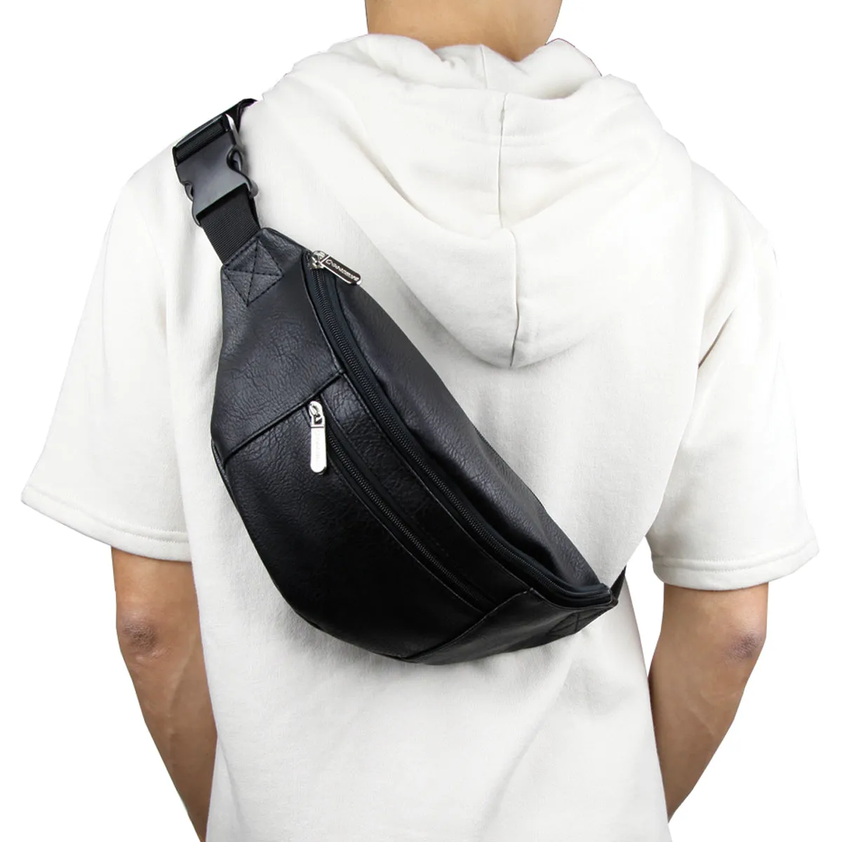 VEGAN LEATHER FANNY PACK