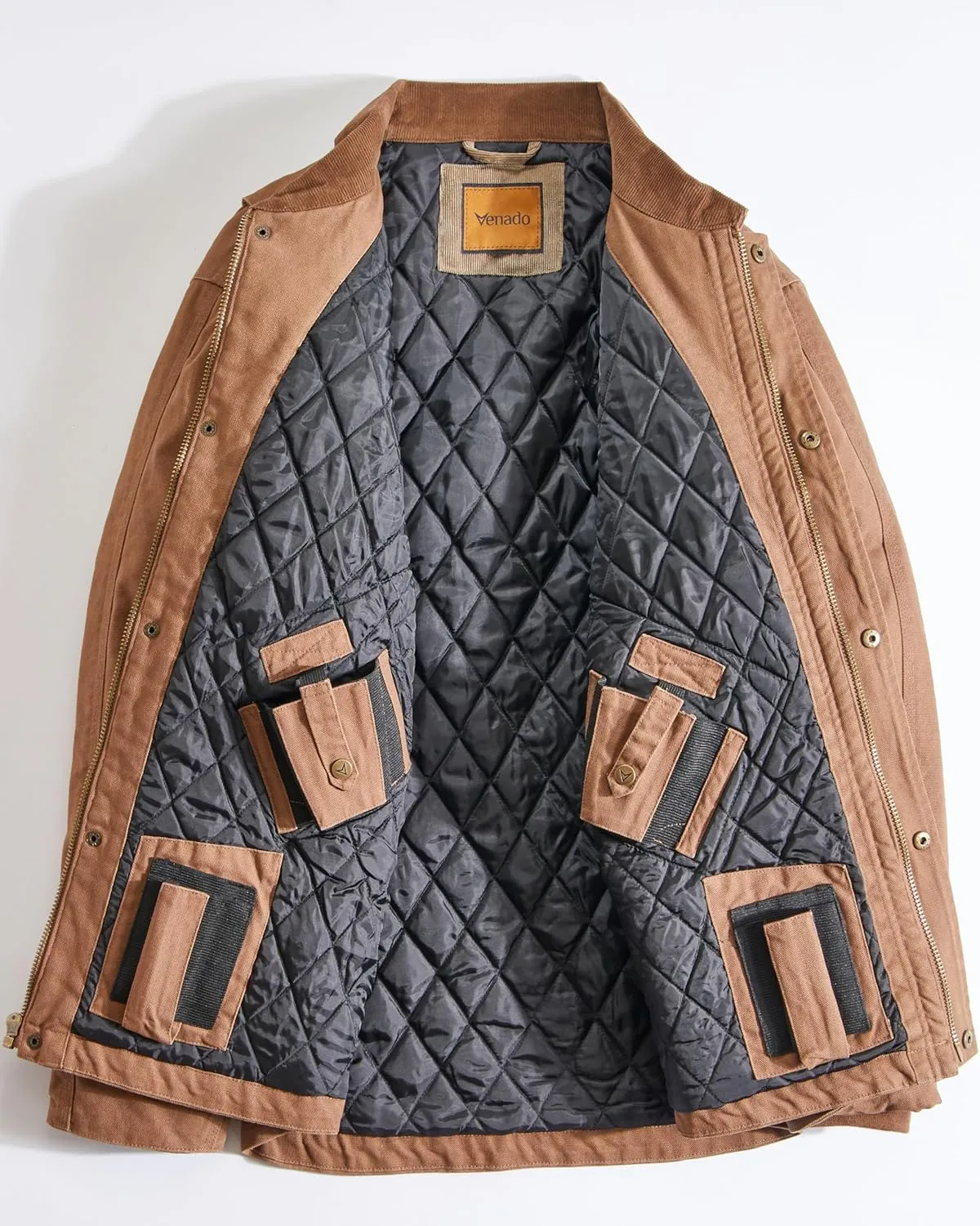 Venado Concealed Carry Jacket for Men - Heavy Duty Canvas - Conceal Carry Pockets