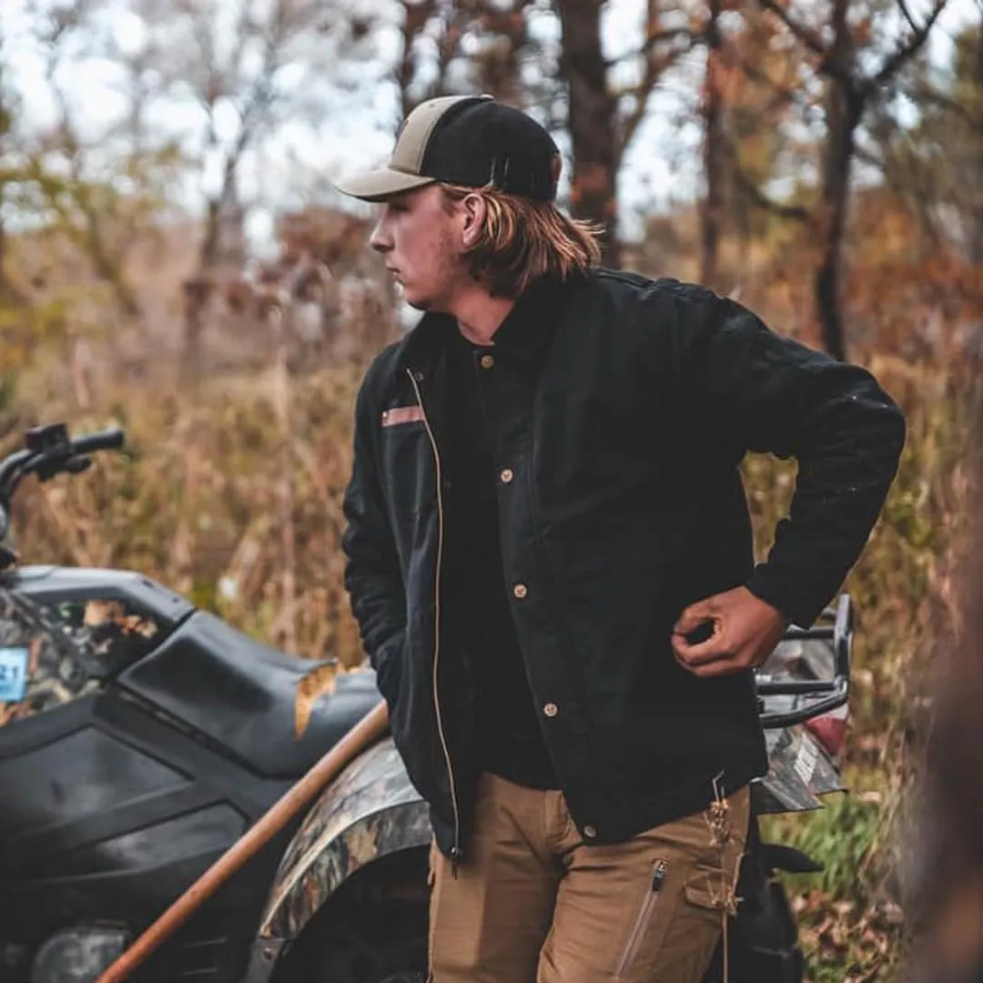 Venado Concealed Carry Jacket for Men - Heavy Duty Canvas - Conceal Carry Pockets