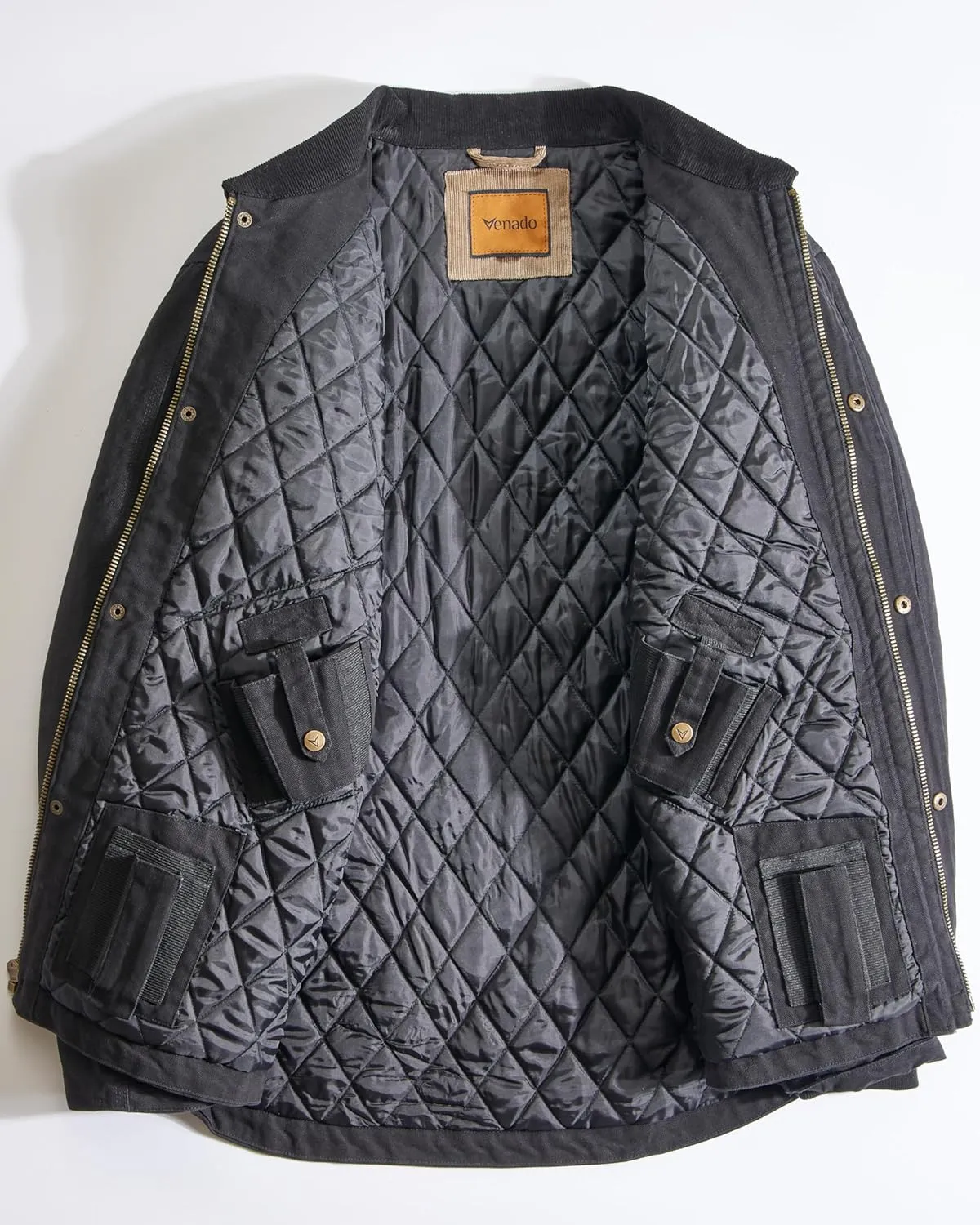 Venado Concealed Carry Jacket for Men - Heavy Duty Canvas - Conceal Carry Pockets