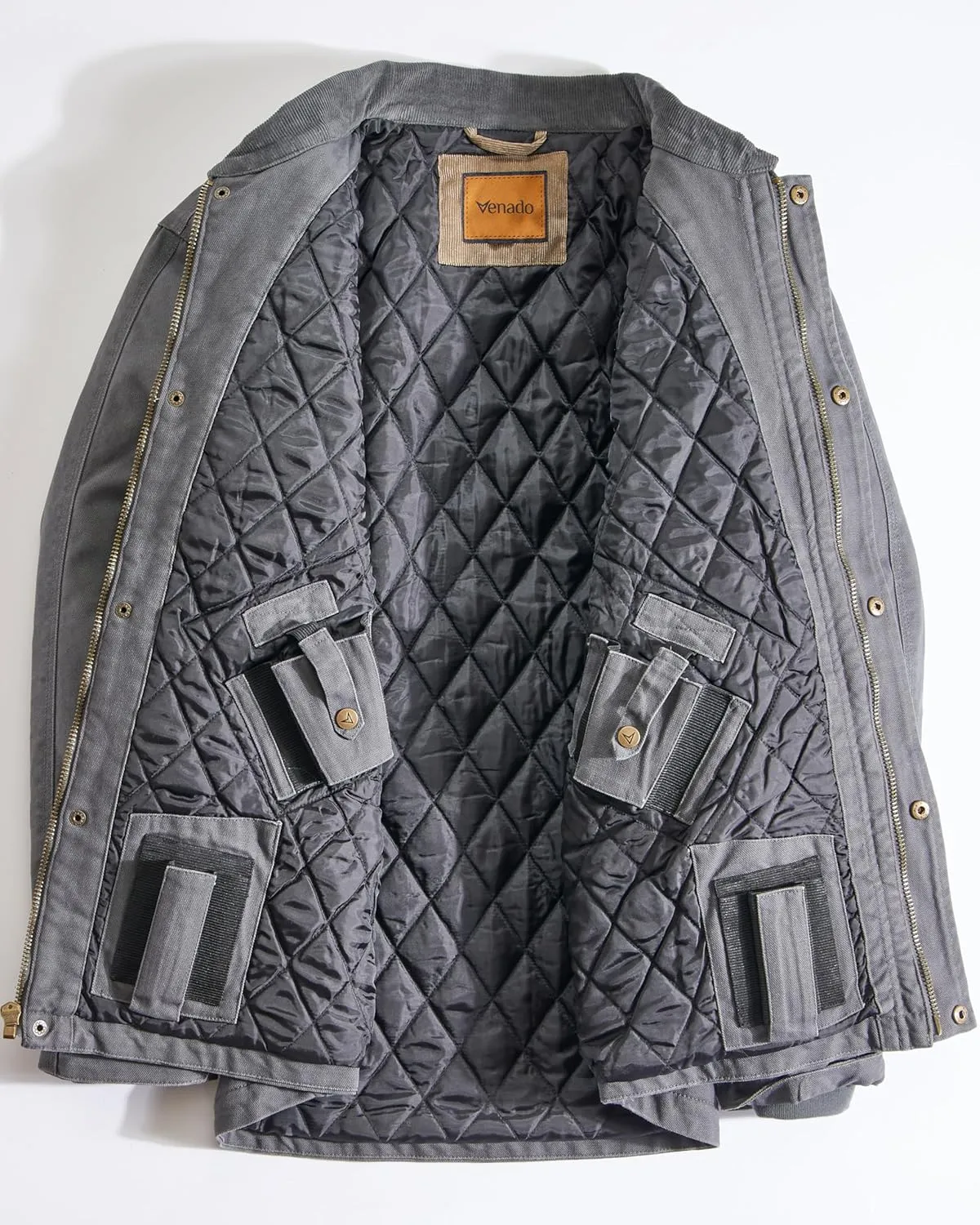 Venado Concealed Carry Jacket for Men - Heavy Duty Canvas - Conceal Carry Pockets