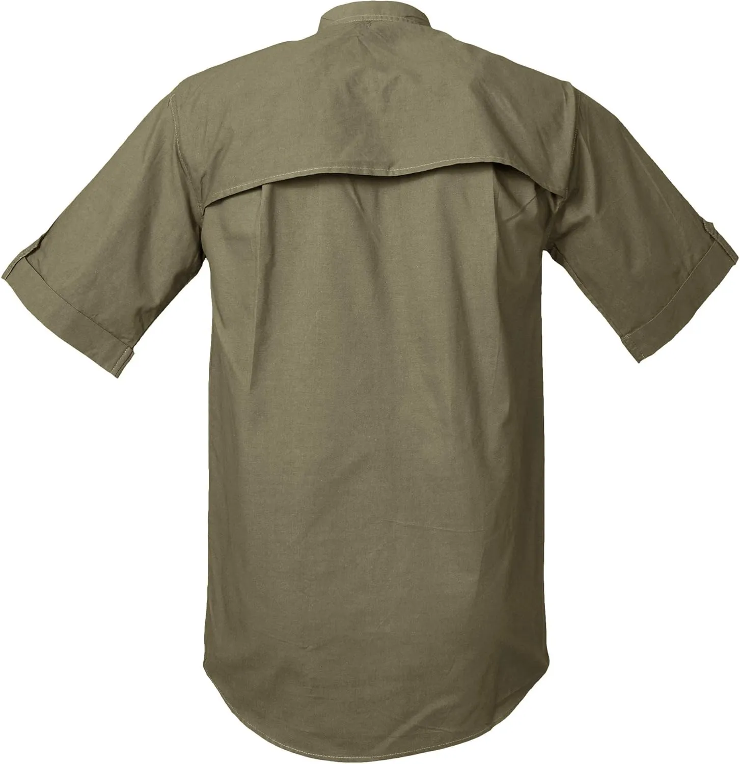 Vent Back Adventure Short Sleeve Shirt for Men, 100% Cotton for Outdoor Activities
