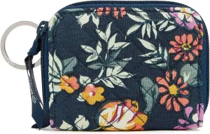 Vera Bradley Cotton Petite Zip-Around Wallet with RFID Protection