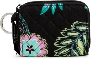 Vera Bradley Cotton Petite Zip-Around Wallet with RFID Protection