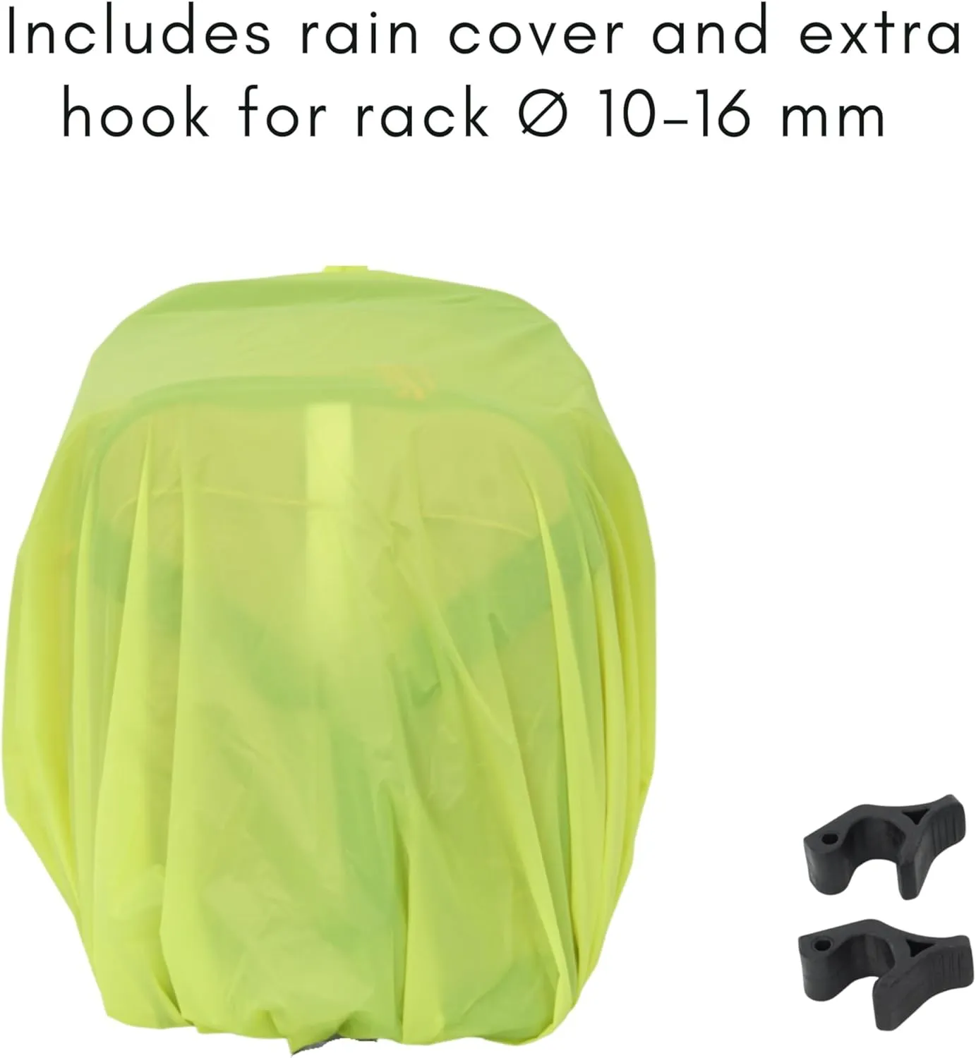 Vincita Voyage B.D.R. Bag For Folding Bike – Backpack, Duffle, Rack Bag Combo with KLICKfix UniKlip 2.0 37L | Water-Resistant, Versatile Design. (Green)