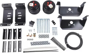 W217602071 Rear Air Spring Helper Suspension Bag Kit Compatible with Chevy GMC D'-odge F'-ord Pickup Trucks, Load Leveling Capacity up to 5000 lbs, Part# W21-760-2071