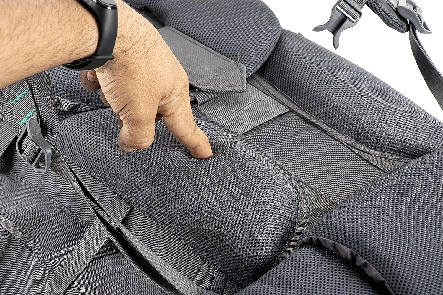 Walker 65 Litres Rucksack | Internal Frame With Metal Rod | Rain Cover | Bottom Opening | Laptop Section