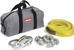 WARN 70792 Utility Winch Rigging Accessory Kit with Storage Bag, 5