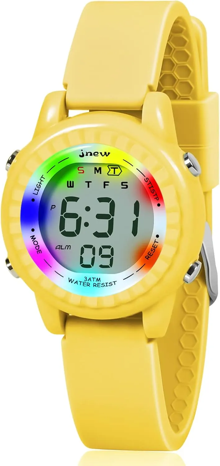 Watches for Girls Boys, LED Waterproof Watches for Kids - Best Kids Gifts