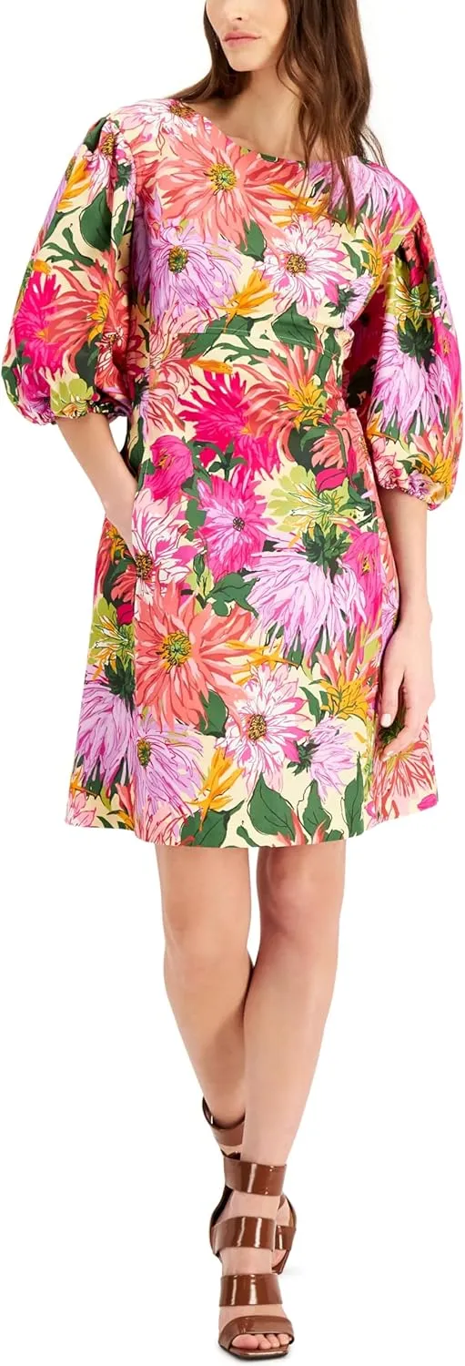 Weekend Max Mara Coccole Cotton Dress Pink 2
