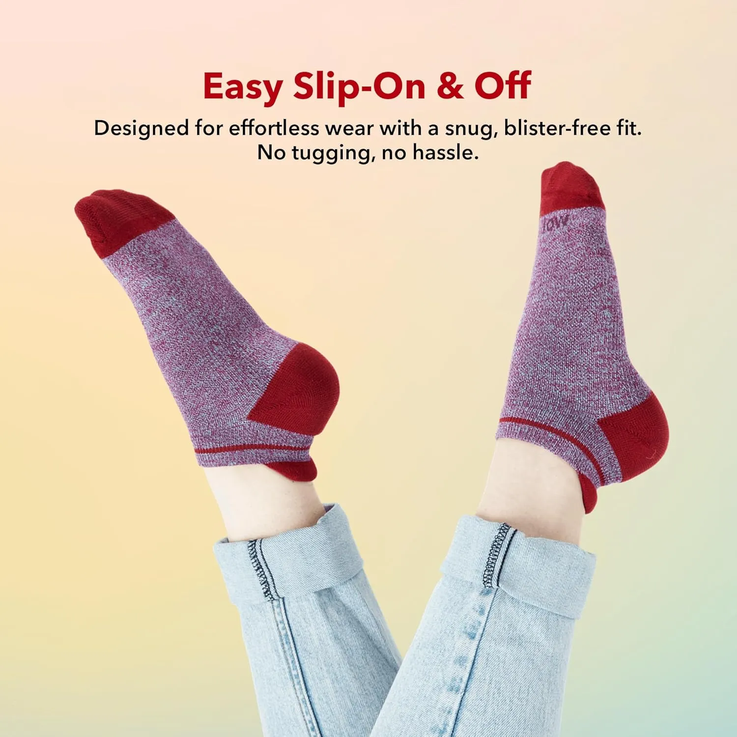 Wellow Ankle Socks for Men & Women – Breathable Aerolite Knit, 360° Compression, Ultra-Soft Made with Viscose from Bamboo