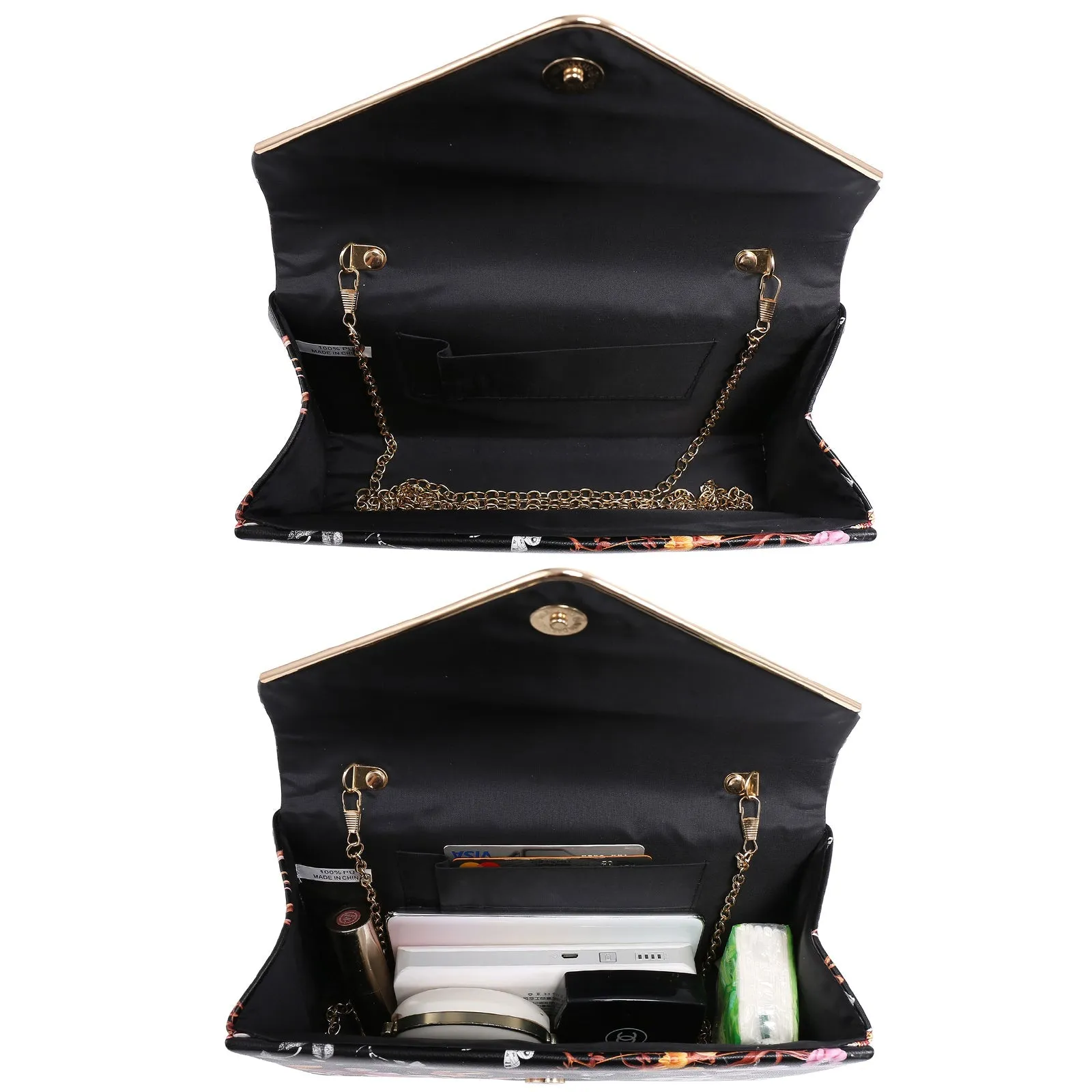 Women Faux Suede Velvet Formal Evening Party Clutch Purses