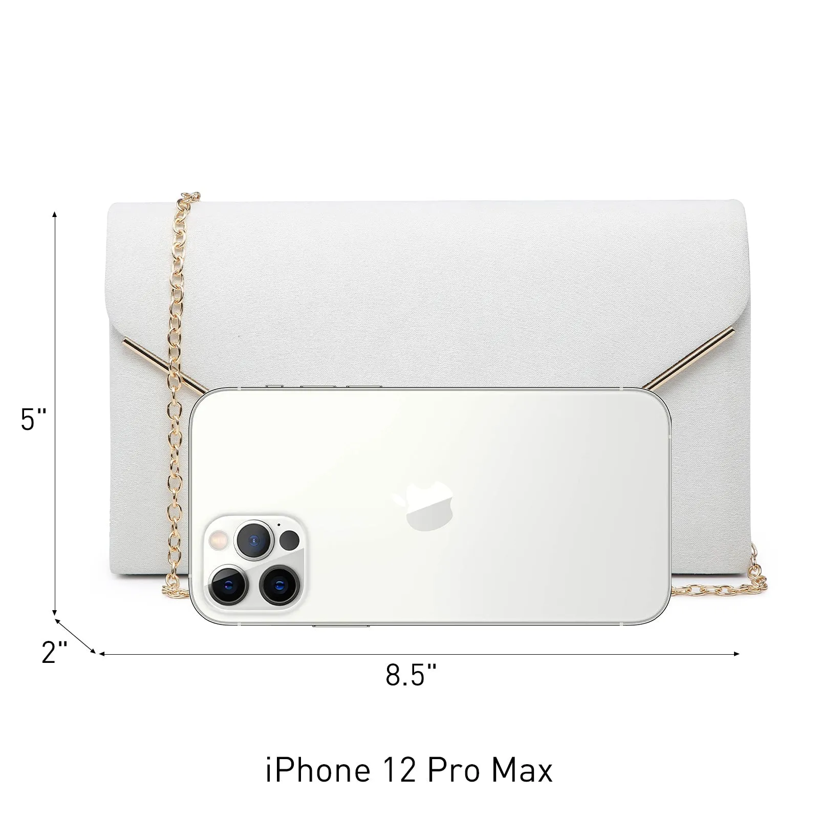 Women Faux Suede Velvet Formal Evening Party Clutch Purses