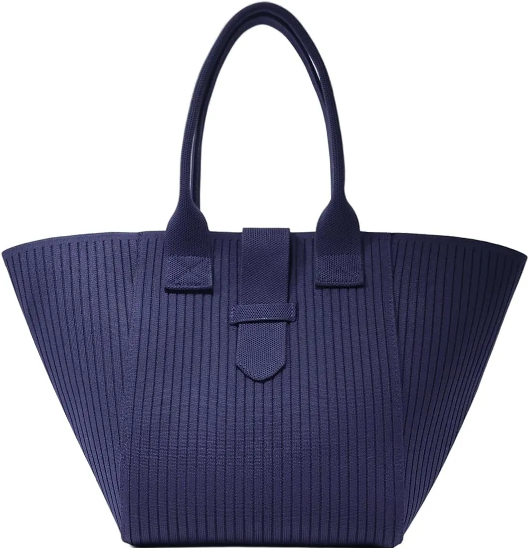 Women Tote Bag Lightweight Top Handle Bag Washable Shoulder Tote Handbag With Snap