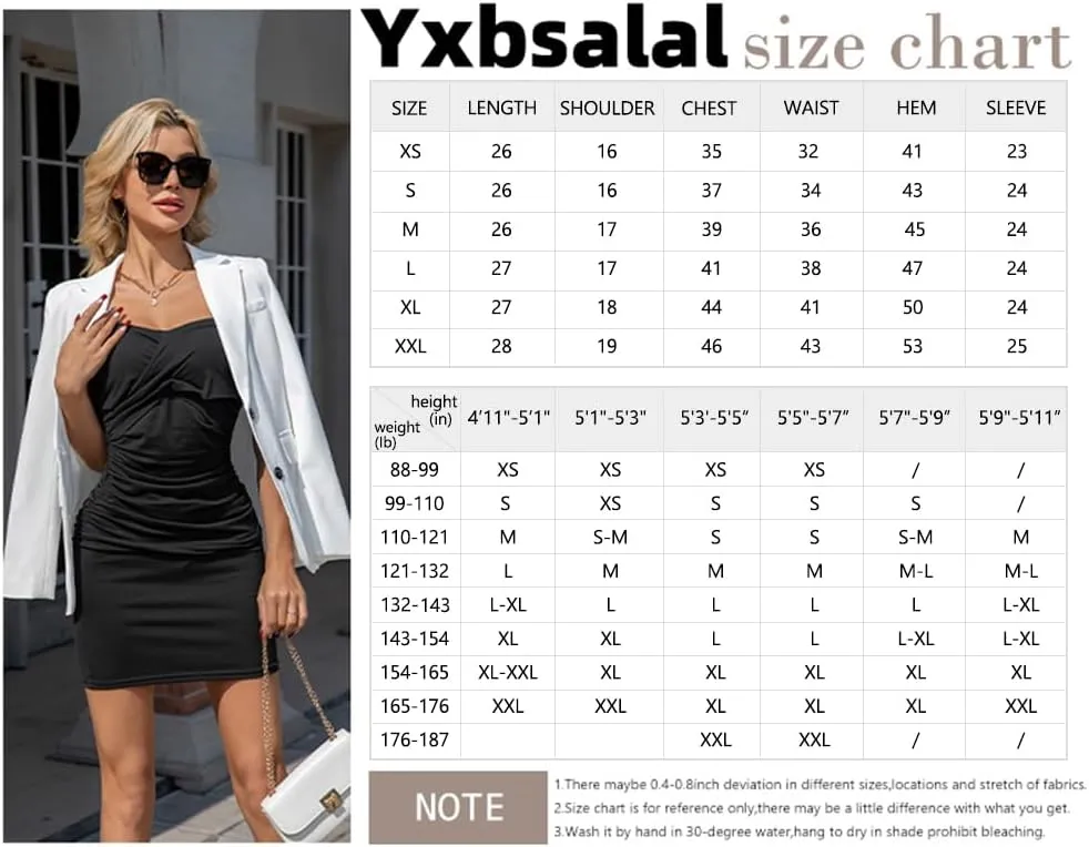 Women's Blazers Business Casual Padded Shoulder Blazer - Long Sleeve Slim Fit Work Office Suit Jackets with Pockets