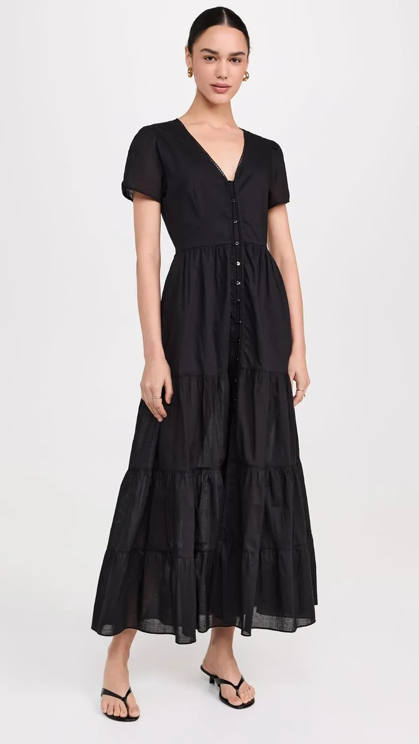 Women's Button Maxi Dress